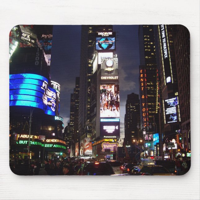 Tapis De Souris Times Square Mousepad (Devant)