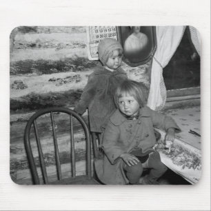 Tapis De Souris Tipler Wisconsin Girls, années 1930