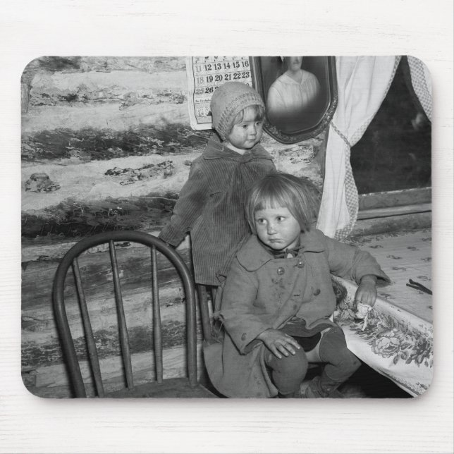 Tapis De Souris Tipler Wisconsin Girls, années 1930 (Devant)