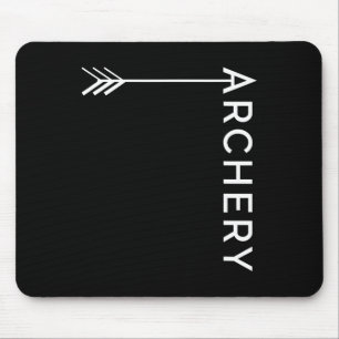 Tapis De Souris Tir À L'Arc Et Flèche Tirant Chasse Chemise Cadeau