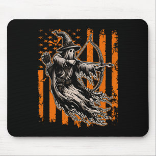 Tapis De Souris Tir à l'arc Fantôme de chasse Halloween Costume ef