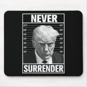 Tapis De Souris Tir de Mug - Tir de Mug de Donald Trump - Ne jamai