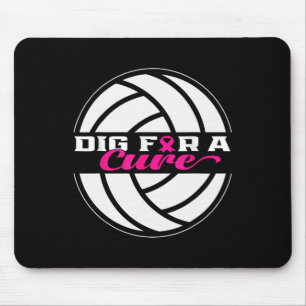Tapis De Souris Tirer Pour Une Volleybyll De Sensibilisation Cure