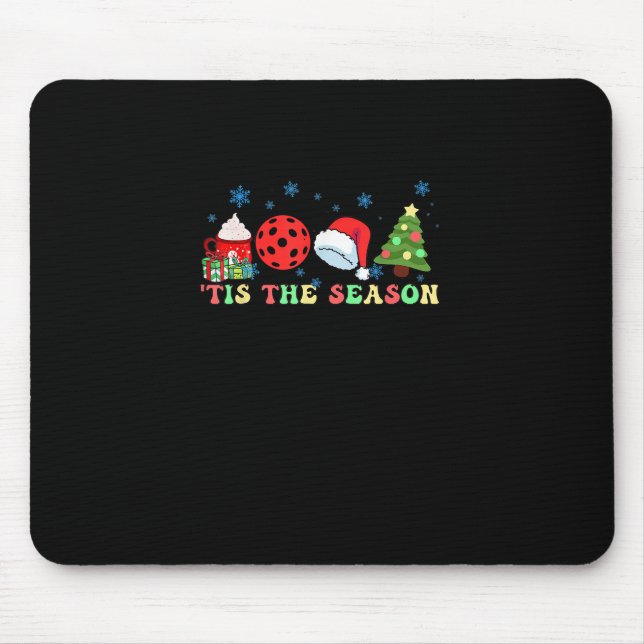 Tapis De Souris Tis The Season For Pickleball Iii Modern Aesthetic (Devant)