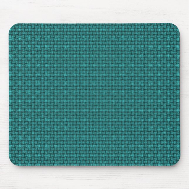 Tapis De Souris Tissu turquoise Texture (Devant)