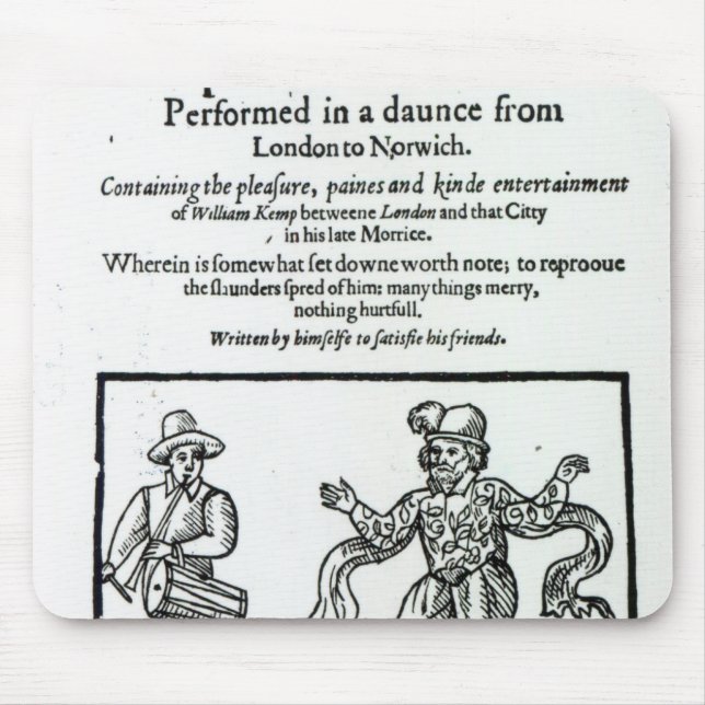 Tapis De Souris Titlepage à William Kemp (Devant)