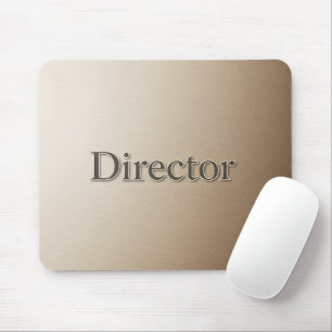 Tapis De Souris Titre élégant de directeur en grès texturé Executi