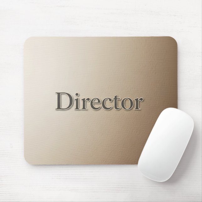Tapis De Souris Titre élégant de directeur en grès texturé Executi (Avec souris)
