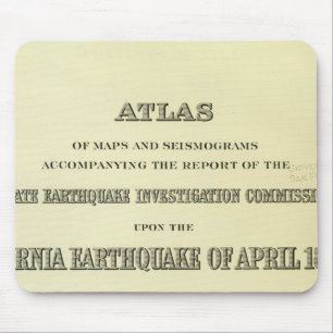 Tapis De Souris Titre Page Atlas California