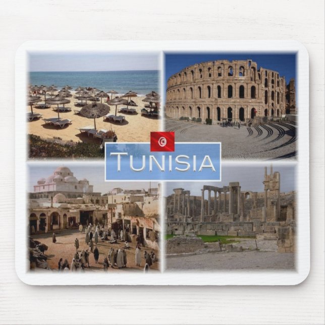 Tapis De Souris TN Tunisie (Devant)