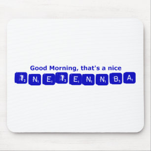 Tapis De Souris TNETENNBA - Bonjour
