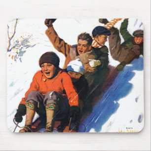 Tapis De Souris Tobagganing