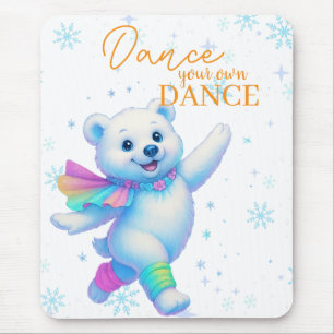 Tapis De Souris Toile d'art « Danse ta propre danse »