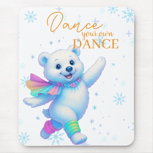 Tapis De Souris Toile d'art « Danse ta propre danse » (Devant)