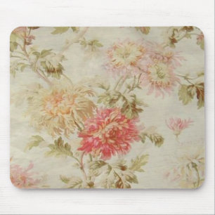 Tapis De Souris Toile floral français antique
