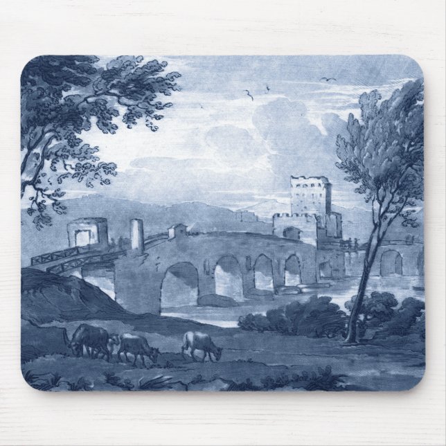 Tapis De Souris Toile pastorale - Pont (Devant)