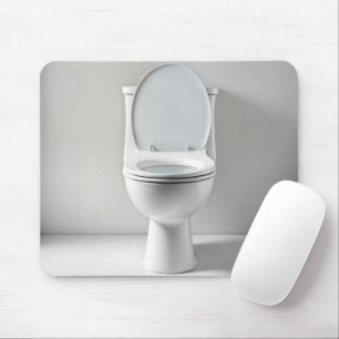 Tapis De Souris Toilette Propre Blanche