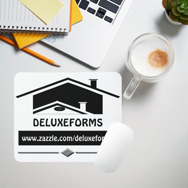 Tapis De Souris Toit noir (Créateur téléchargé)