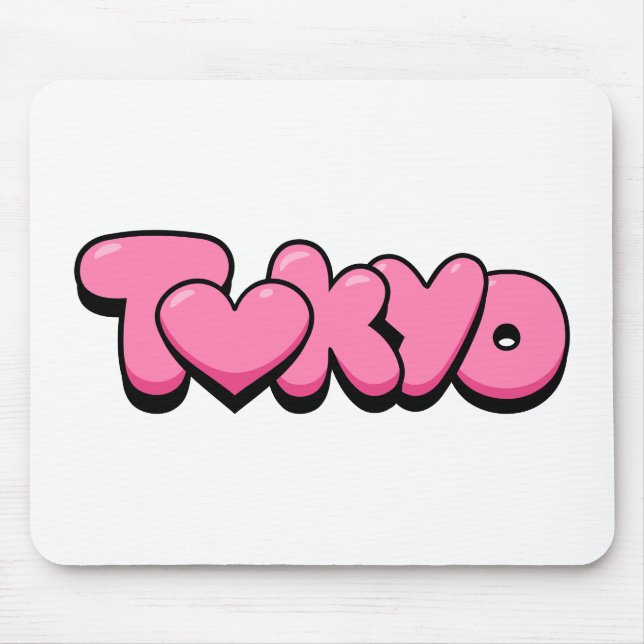 Tapis De Souris Tokyo Love (Devant)