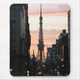 Tapis De Souris Tokyo Tower Sunrise 東京タワー日の出