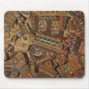 TAPIS DE SOURIS TOLTEC CARVING