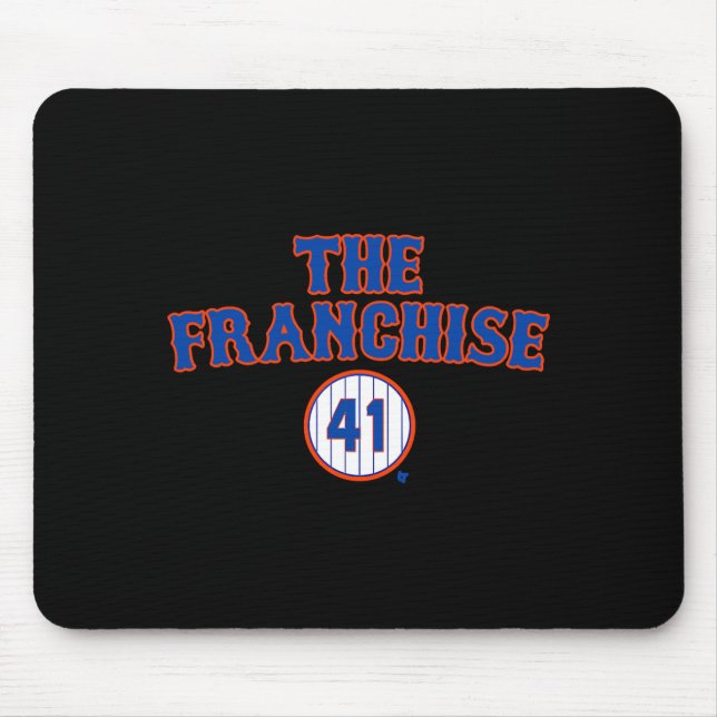 Tapis De Souris Tom Seaver The Franchise New York Baseball  (Devant)