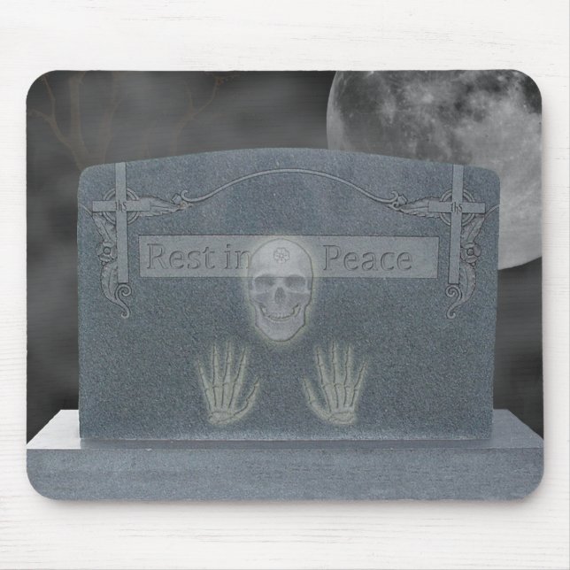 Tapis De Souris Tomb Stone Mousepad (Devant)