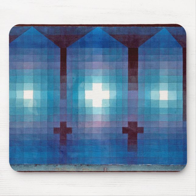 Tapis De Souris Tombeau en trois, Klee (Devant)