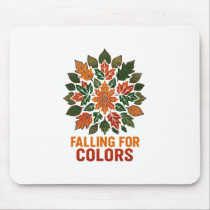 Tapis De Souris Tomber pour les couleurs Feuilles d'automne Feuill