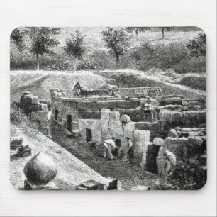 Tapis De Souris Tombes d'Etruscan