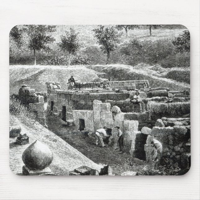 Tapis De Souris Tombes d'Etruscan (Devant)