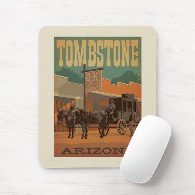 Tapis De Souris Tombstone, Arizona (Avec souris)