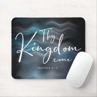 Tapis De Souris Ton Royaume Venez Script Moderne Bible Verse