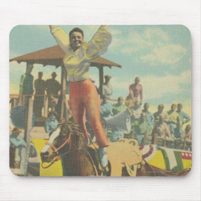 Tapis De Souris Tonnelier de Béatrice faisant un support romain (Devant)