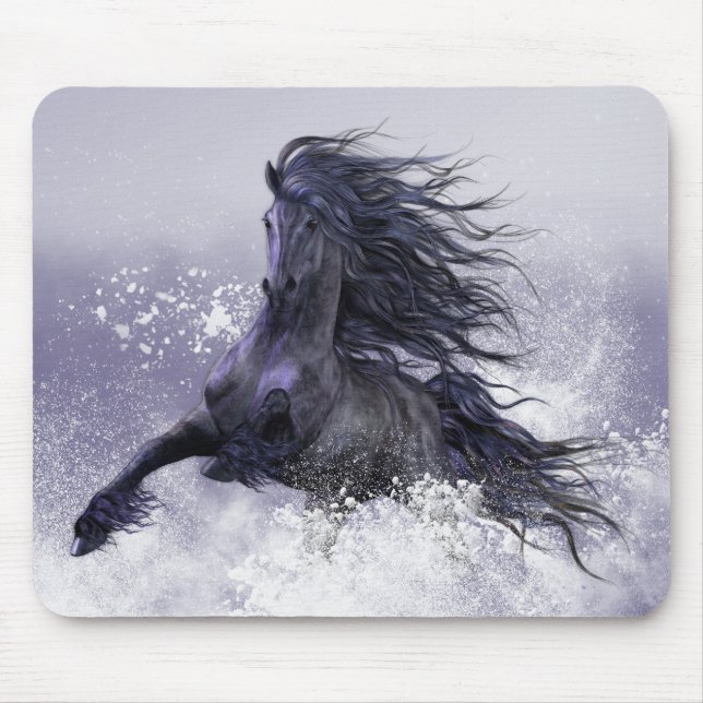 Tapis De Souris Tonnerre Mousepad d'hiver (Devant)