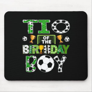 Tapis De Souris Tonton du joueur de football garçon de la fête d'a