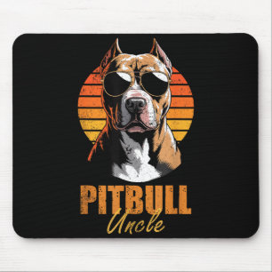 Tapis De Souris Tonton Tbull Rétro Cool Drôle de Cadeau pour Amour