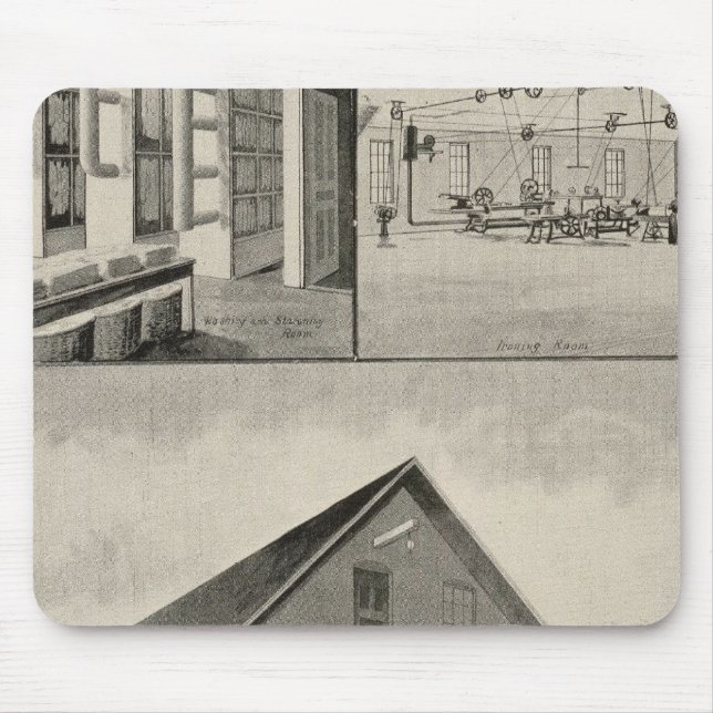 Tapis De Souris Toof's Laundry, Concord, NH (Devant)