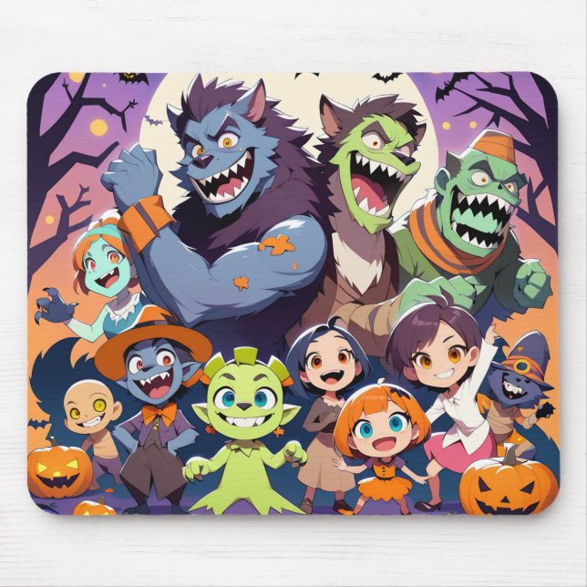 Tapis De Souris Top 10 Halloween MOUSE PAD (Devant)