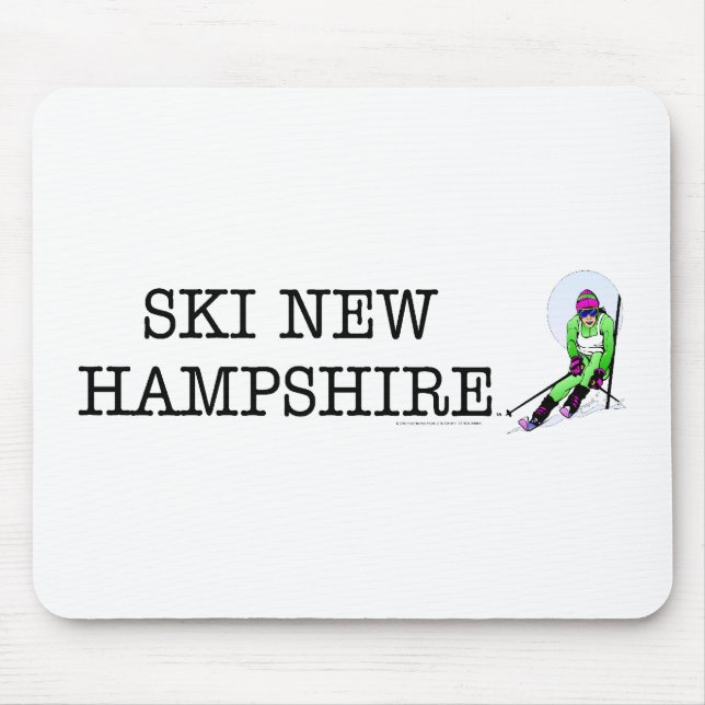 Tapis De Souris TOP Ski New Hampshire (Devant)