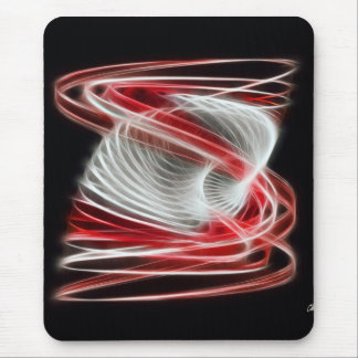 Tapis De Souris Tordu 1 rouge