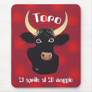 Tapis De Souris Toro 21 avril 20 maggio Tappetini per mouse