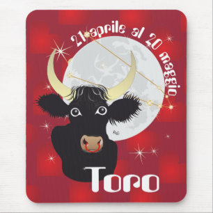 Tapis De Souris Toro 21 avril 20 maggio Tappetini per mouse