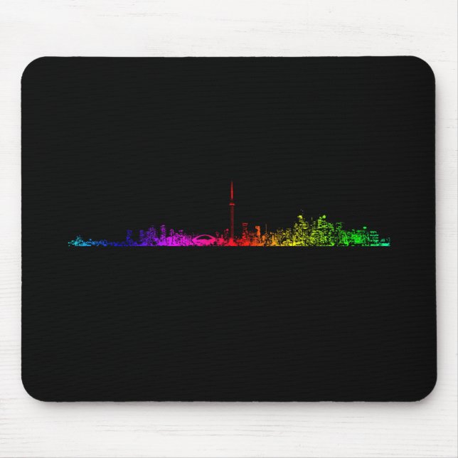 Tapis De Souris Toronto Rainbow (Devant)