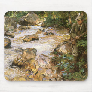 Tapis De Souris Torrent du Tyrol par John Singer Sargent