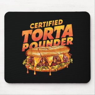 Tapis De Souris Torta certifiée sous amateur de nourriture mexicai