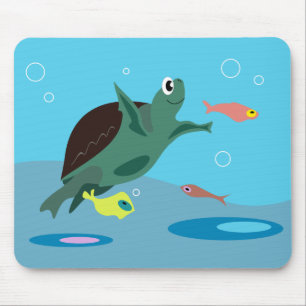 Tapis de souris Tortue