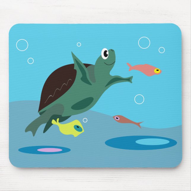 Tapis de souris Tortue (Devant)