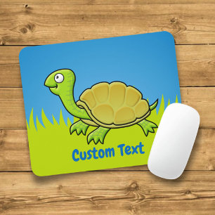Tapis de souris Tortue de dessin animé