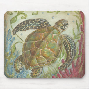 Tapis De Souris Tortue de mer Mousepad de Kate McRostie